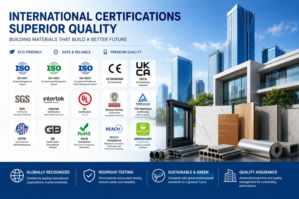 Home certifications