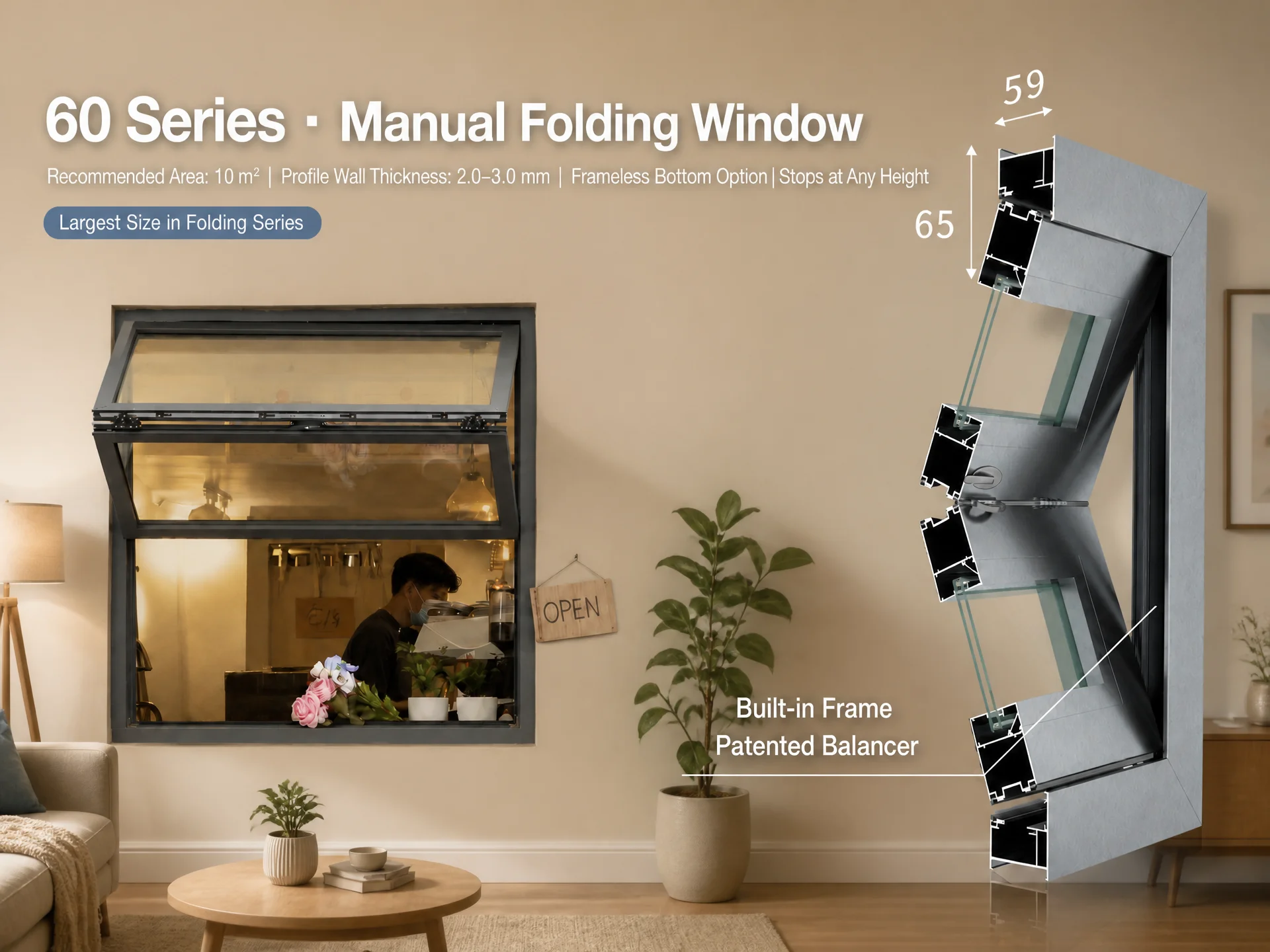 60 Series Manual Folding Windows 60 Series Manual Folding Windows