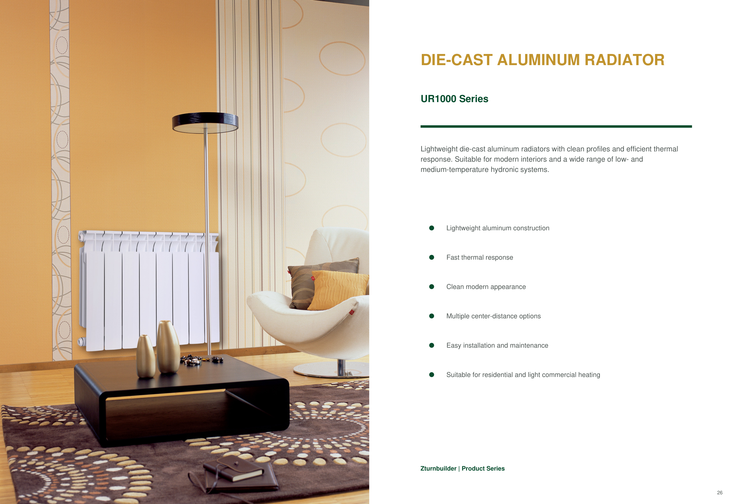 Zturnbuilder Die-Cast Aluminum Radiator Introduction